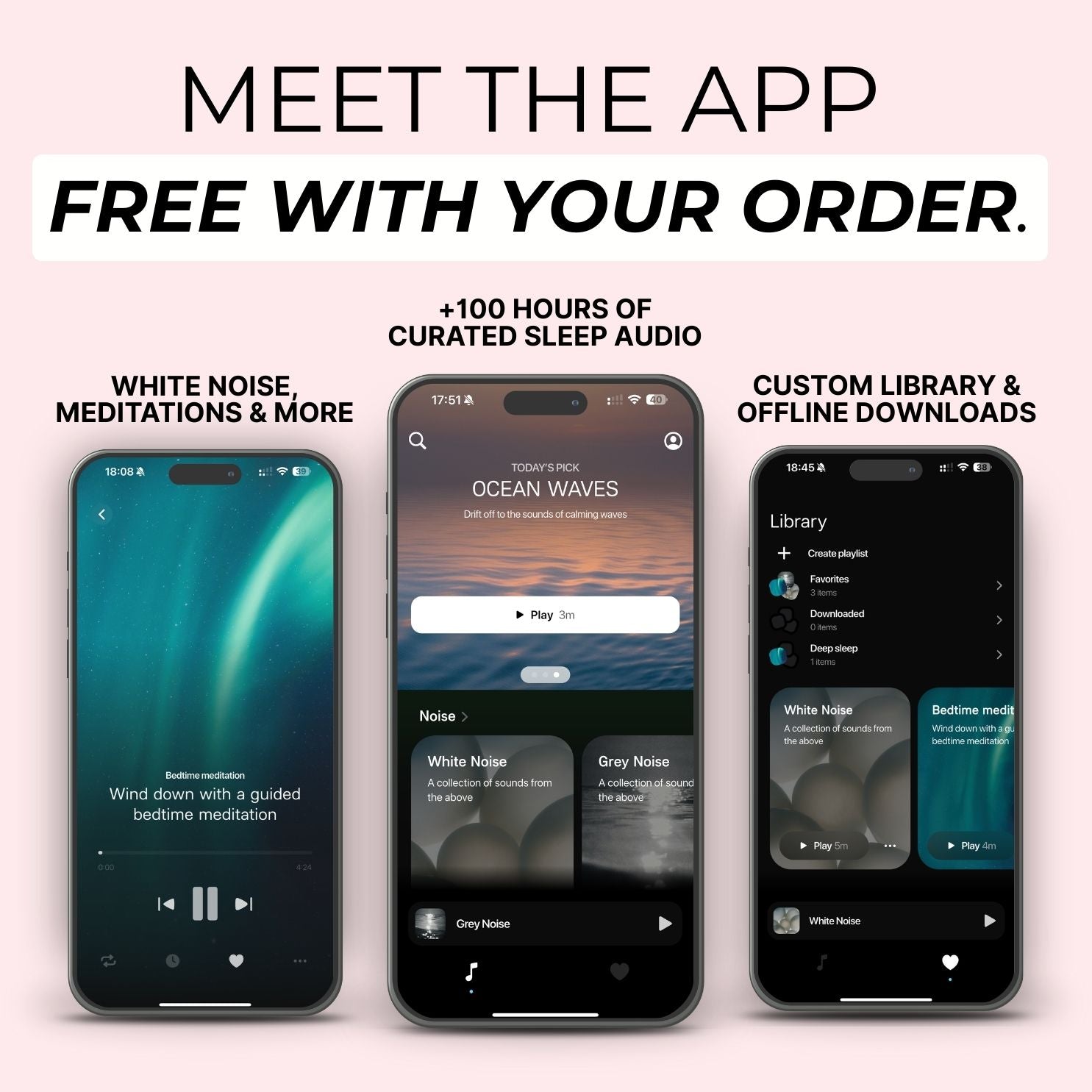 Snoozeband™ Silk - Sleep Mask with Headphones